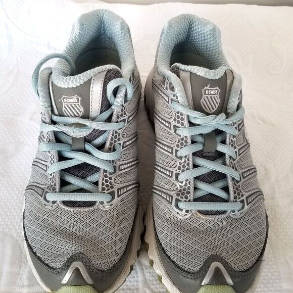 K-Swiss Tubes Sneakers Gray Athletic Shoes Women's Size 7 - Picture 4 of 16